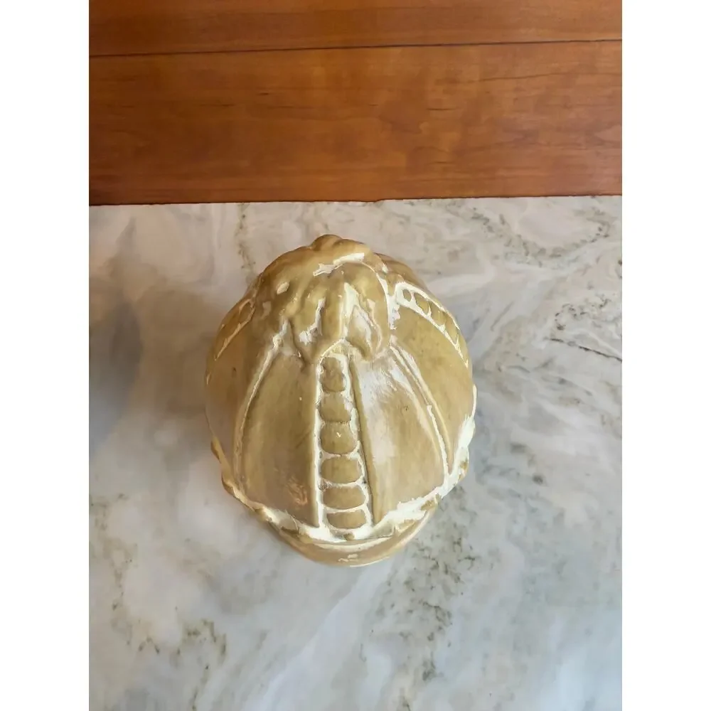 Small Ceramic Acorn Artichoke Mantel Decor